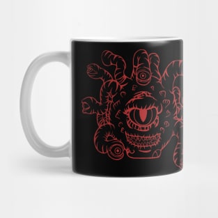 Beholder, red Mug